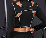 Mock Neck Sports Top